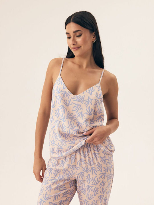 Henderson Winter Damen Pyjama-Set Rosa Nadar 42665-50x