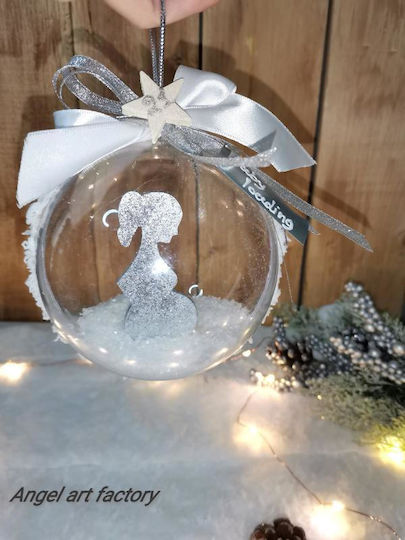 Weihnachtliche Schneekugel 1Stück