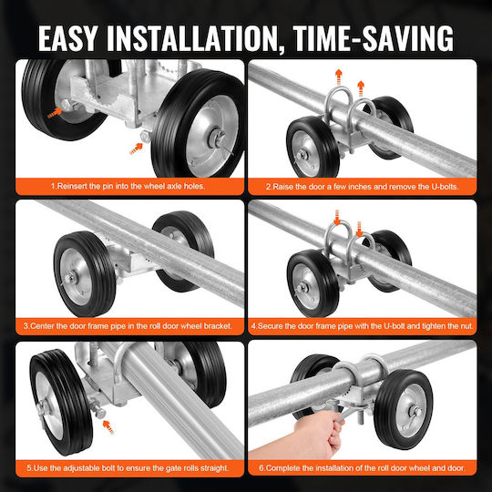Vevor Set Garage Door Motor for Sliding Door for Maximum Weight 600kg