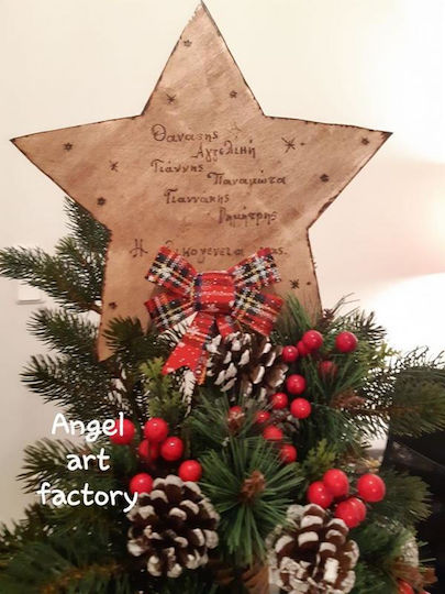 Wood Christmas Decorative Star