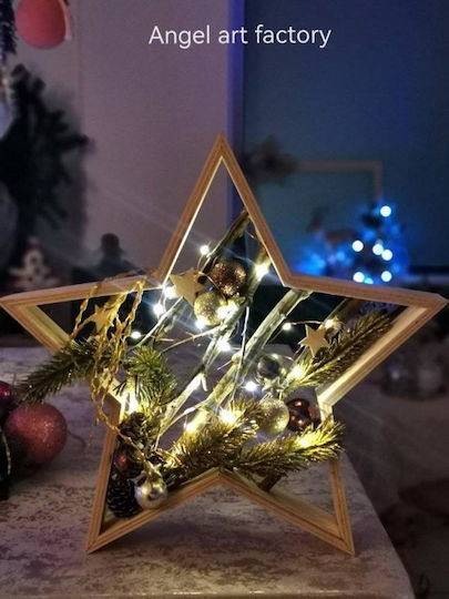 Plastic Christmas Decorative Desktop Star