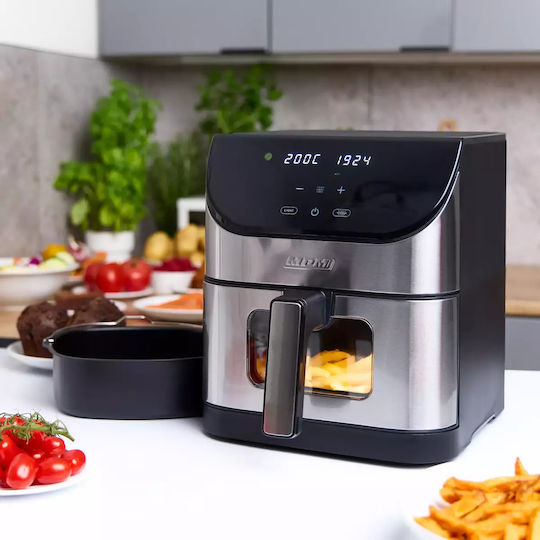 MPM Air Fryer με Wi-Fi 6lt Ασημί