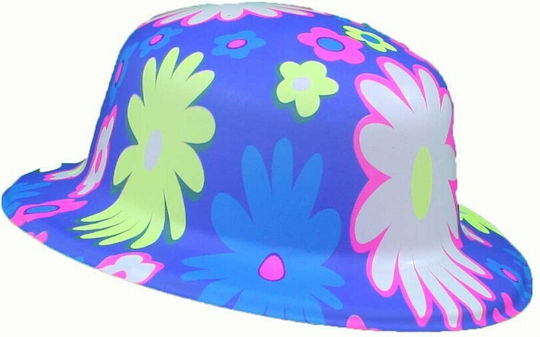 Karneval Hut aus Kunststoff 1Stück (Μverschiedene Designs/Farben)