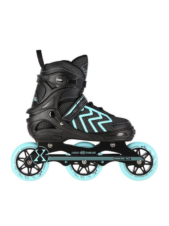 Nils Inline Αυξομειούμενα Rollers Μαύρα Παιδικά