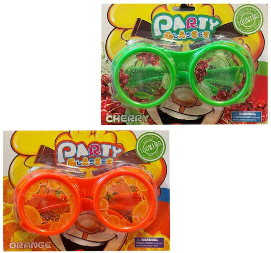 Carnival Glasses Orange for Halloween 1pcs