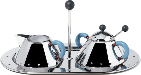 Alessi Milchkanne Servieren Metallisch Silber 1Stück