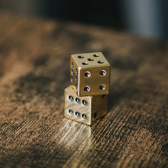 Iron & Glory Let It Roll Sets Gold Dice