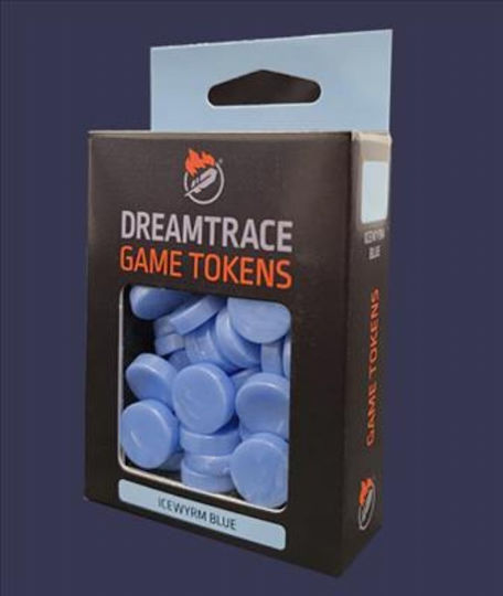 Dreamtrace Gaming Tokens Icywyrm Blue