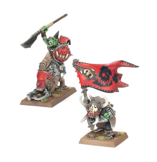 Warhammer Old World Ork & Goblinstämme Ork-Bosse
