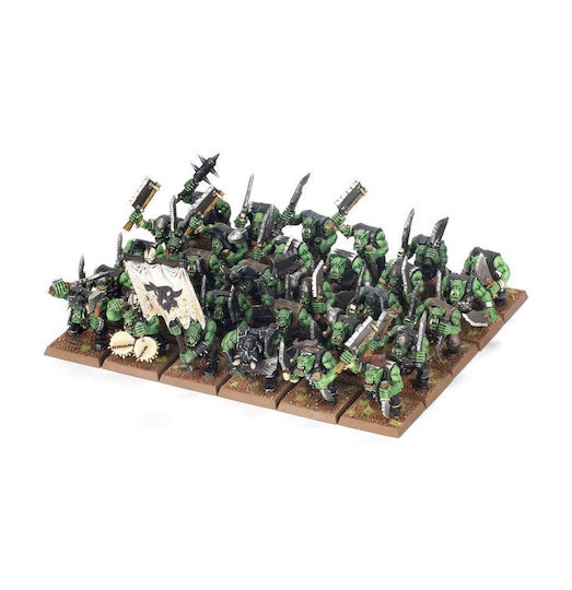 Warhammer Old World Orc & Goblin Tribes Orc Boyz Mob