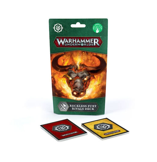 Games Workshop Warhammer Underworlds Rivals Deck Reckless Fury Cards