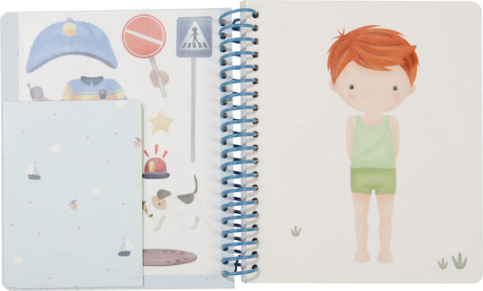 Little Dutch Sticker Album Dress Me Up Jim & Friends for Children 3+ years Years