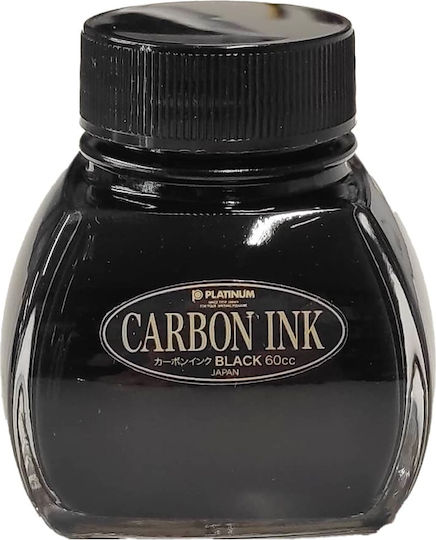 Platinum Replacement Ink for Fountain Pen Black 60ml