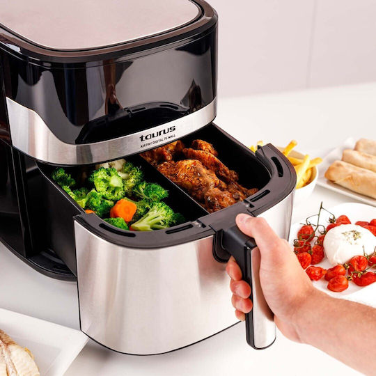 Taurus Air Fryer 6.5lt Ασημί 973993000
