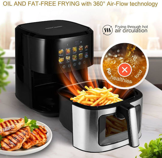 Profi Cook Еър Фрайър 6.5лт Черен