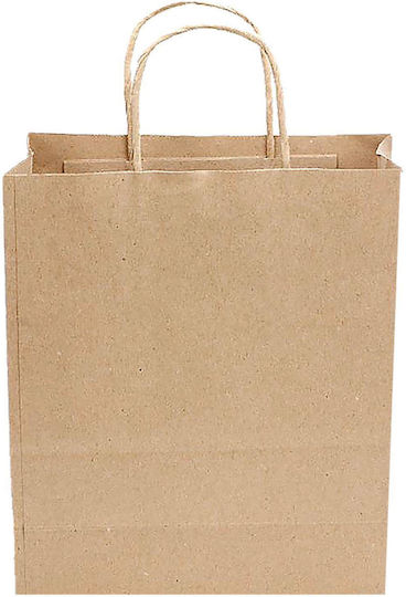 Metron Paper Bag for Gift Brown 30x11x40cm. 25pcs
