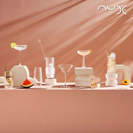 Espiel Nude Mirage Σετ Ποτήρια Νερού από Γυαλί 480ml 2τμχ