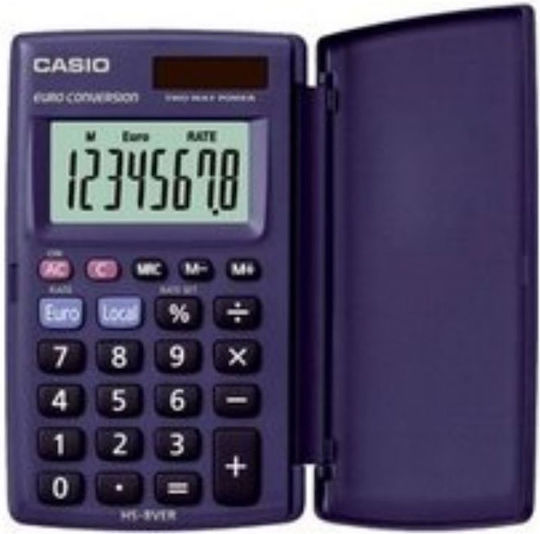 Casio Calculator Pocket 8 Digits in Purple Color