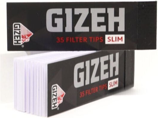 Gizeh Τζιβάνες 60mm Μαύρο 35τμχ