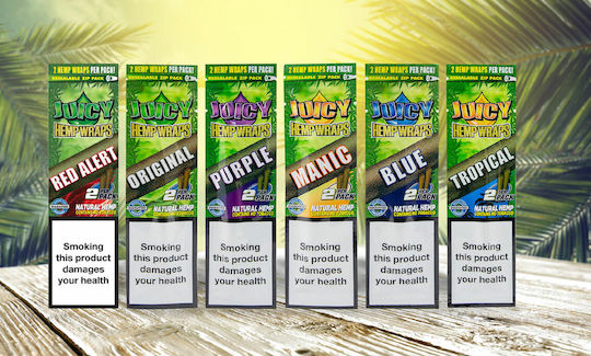 Juicy Jays Пури Tropical 5см Кафяви 2 Бройки