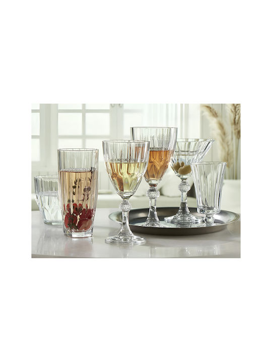 Espiel Diamond Glass Cocktail/Drinking made of Glass Goblet 238ml