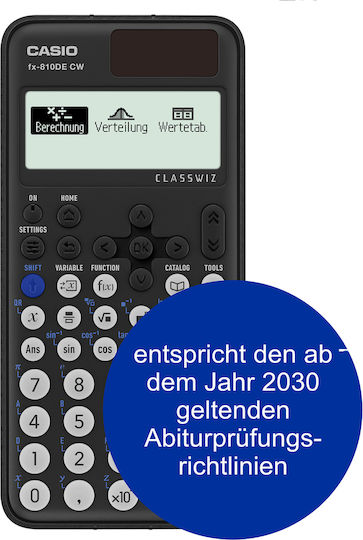 Casio Калкулатор Ежедневна употреба в Черен Цвят 1бр