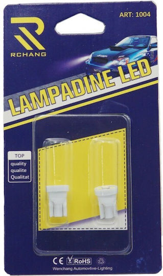 Λάμπα Αυτοκινήτου & Μοτοσυκλέτας T10 LED 6000K Ψυχρό Λευκό 1τμχ