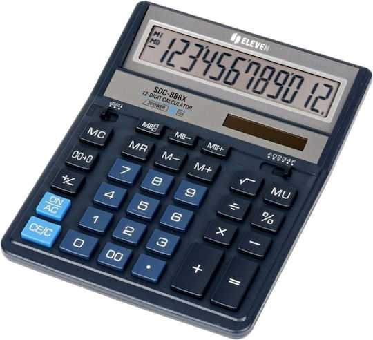 Eleven Liquids Calculator în Culoarea Albastru 1buc
