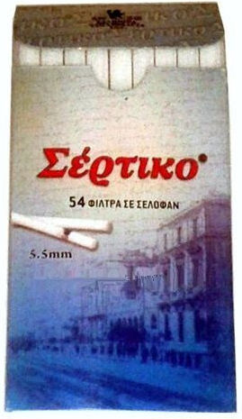 Sertiko Filtertips Einfach 5.7mm 54x1Stk