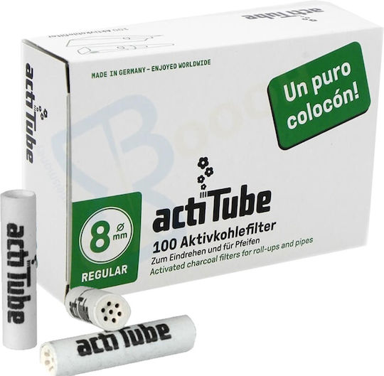 ActiTube Филтърни Накрайници Активен въглен 8мм 40x1бр