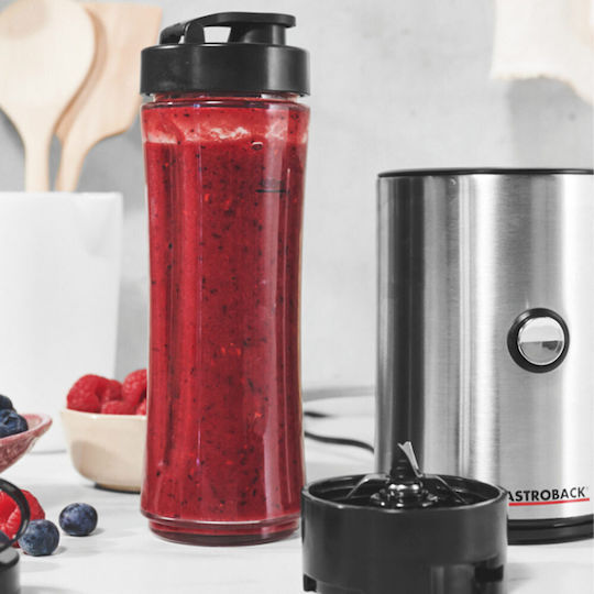 Gastroback Mixandgo Blender Cu Cană Tritan 600 Ml Argintie