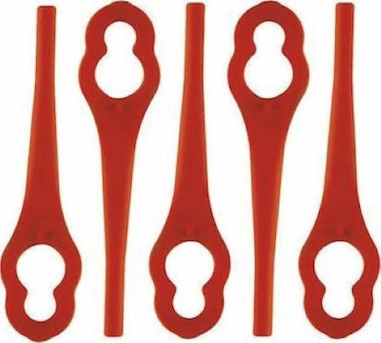 Set 10 Einhell Blades Ge-ct 18 Li Trimmer 6 X 9.5 X 2.5 Cm