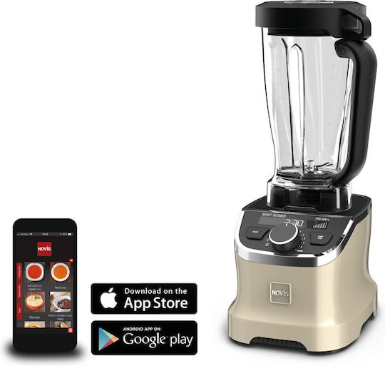 Novis Problender 880 Μπλέντερ με Κανάτα Tritan 1.9 lt 1400W Γκρι