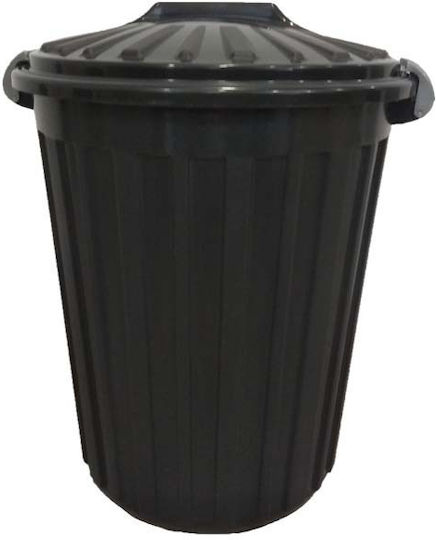 Cyclops Plastic Coș de gunoi Deșeuri 60lt Negruț