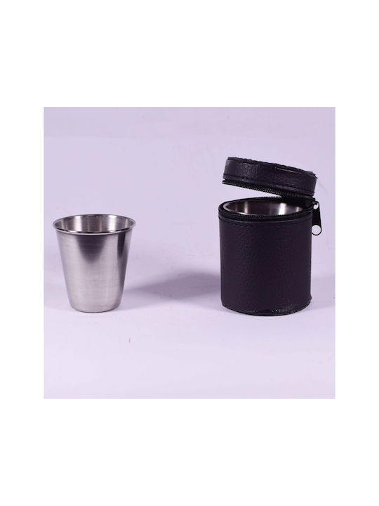 SP Souliotis Pahare Pentru Shot Din Metal 6 Cm 4 Bucăți