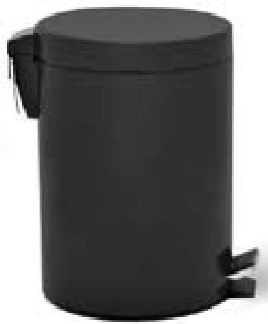 Delta Cleaning Metallic Waste Bin 20lt with Pedal Inox