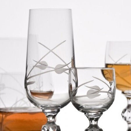Crystalite Bohemia Σετ Ποτήρια από Κρύσταλλο Κολωνάτα 180ml 6τμχ
