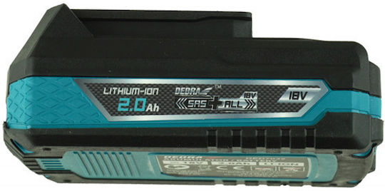 Dedra Tool Battery Lithium 18V with Capacity 2Ah
