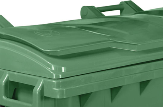 Green City International Plastic Wheeled Waste Bin 660lt Gray