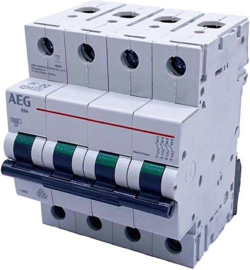 AEG Automatic Circuit Breaker 63A Four-pole AC 552872