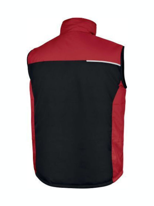 Delta Plus Fidji3 Bărbați Vestă de siguranță Impermeabilă cu căptușeală din fleece Negru Delta Plus Fidji3 Bărbați Vestă de siguranță Impermeabilă cu căptușeală din fleece Negru