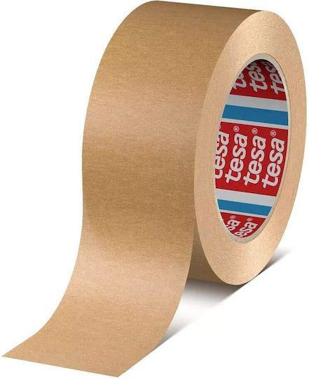 Tesa Verpackungsfolie Geräuscharm 50mm x 50m in Braun Farbe