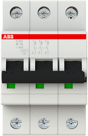 Abb Автоматичен Прекъсвач 10Спецификация Триполюсен AC 24709