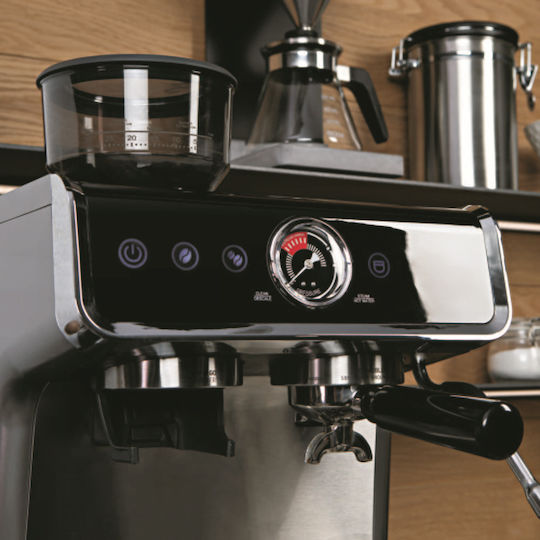 Beem Automat de Espresso 3000W Presiune 15bar Argintie