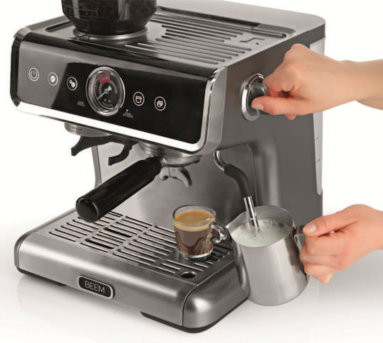Beem Automat de Espresso 3000W Presiune 15bar Argintie