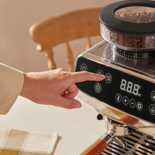 Create Thera Advance Touch Automat de Espresso 2200W Presiune 20bar Gri
