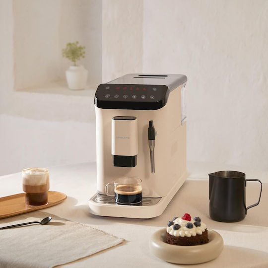 Create Thera Matic Touch Automat de Espresso 1350W Presiune 20bar pentru Cappuccino Maro