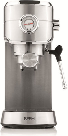 Beem Mașină de Espresso 1450W Presiune 20bar pentru Cappuccino Argintie