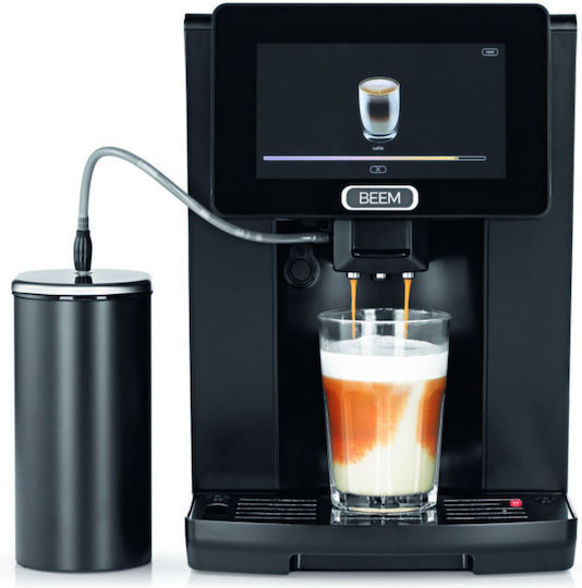 Beem Automat de Espresso 1450W Presiune 15bar pentru Cappuccino Neagră