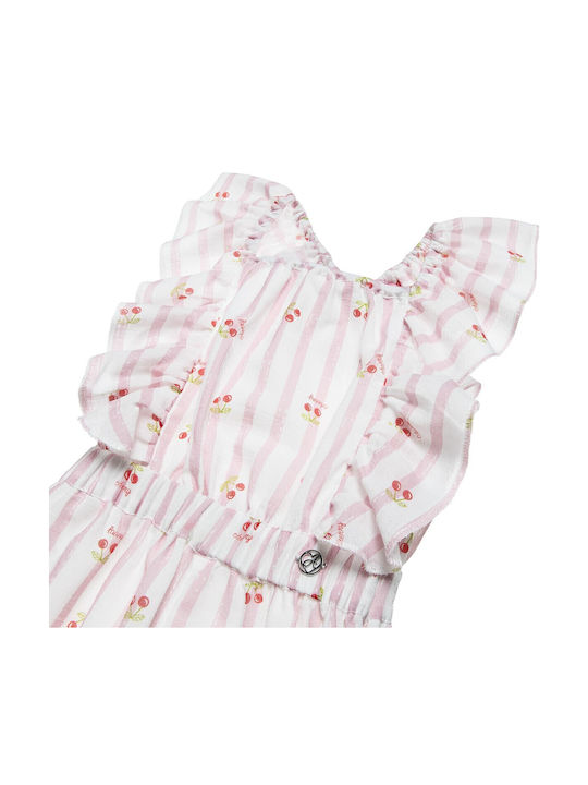 Kids' Fabric Jumpsuit Shorts/Bermudas Pink
